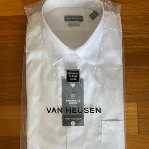 Van Heusen Dress Shirt 16 34/35 White